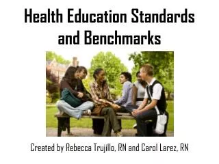 Health Education Standards and Benchmarks
