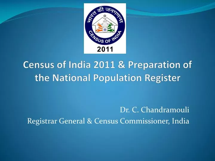 census of india 2011 preparation of the national population register