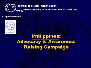 Philippines: Advocacy &amp; Awareness Raising Campaign