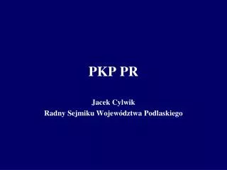 PKP PR