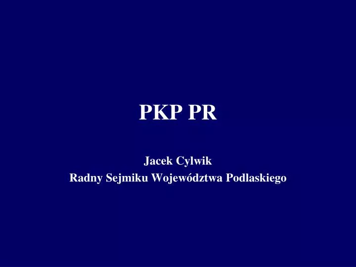 pkp pr