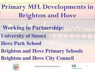 Primary MFL Developments in Brighton and Hove