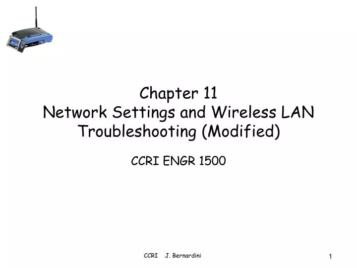 chapter 11 network settings and wireless lan troubleshooting modified