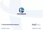 7 th Annual Latin America Conference - slide 1