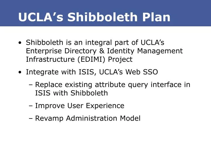 ucla s shibboleth plan