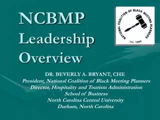 NCBMP Leadership Overview