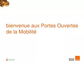 bienvenue aux Portes Ouvertes de la Mobilité