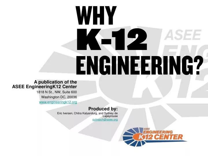why k 12 engineering
