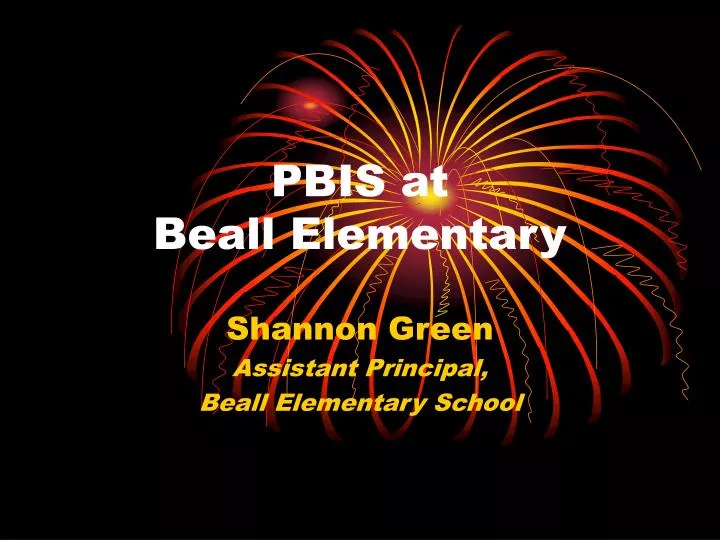 pbis at beall elementary