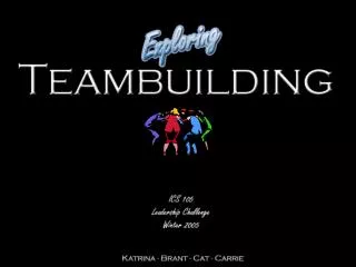 What is Teambuilding?