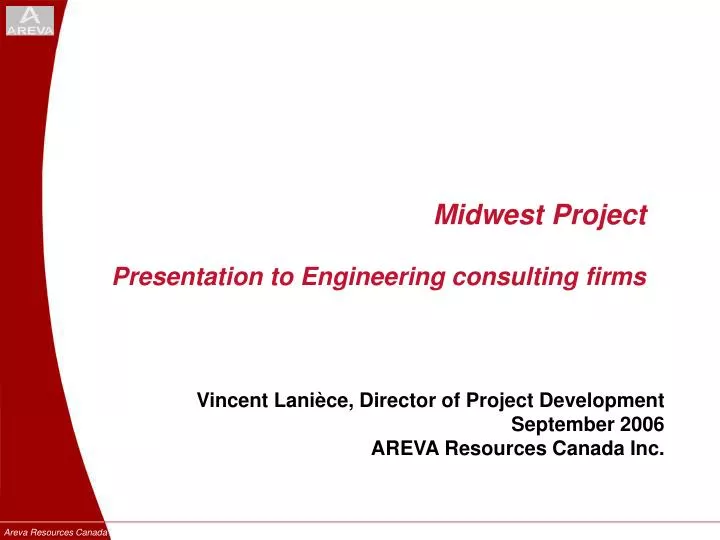 midwest project presentation to engineering consulting firms