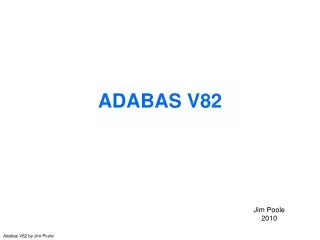 ADABAS V82