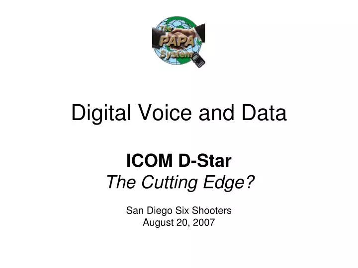 digital voice and data