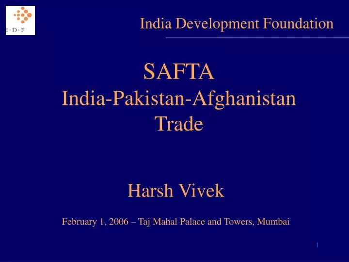 safta india pakistan afghanistan trade