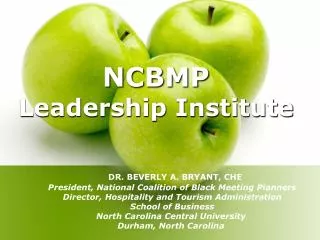 NCBMP Leadership Institute