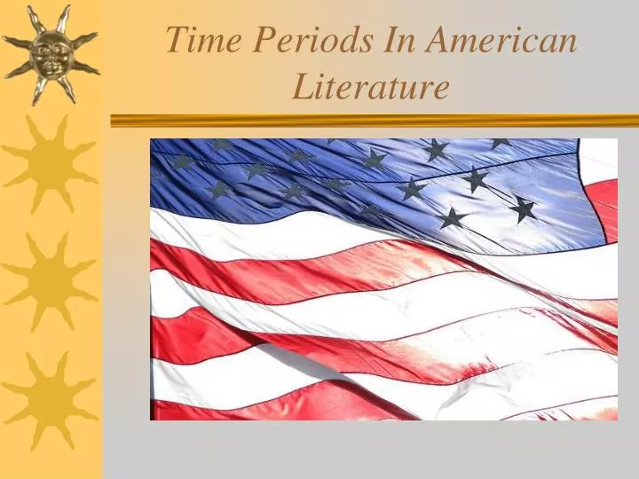 time periods in american literature