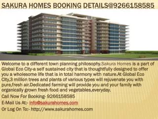 Sakura Homes Booking Details@9266158585