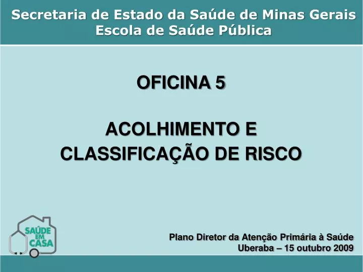 secretaria de estado da sa de de minas gerais escola de sa de p blica