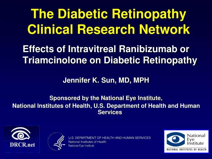 the diabetic retinopathy clinical research network