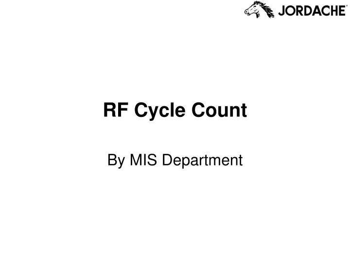 rf cycle count