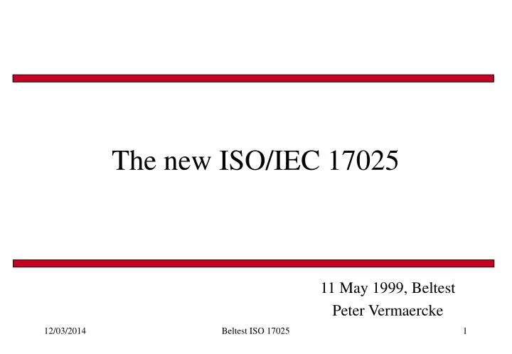 the new iso iec 17025