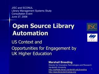 Open Source Library Automation