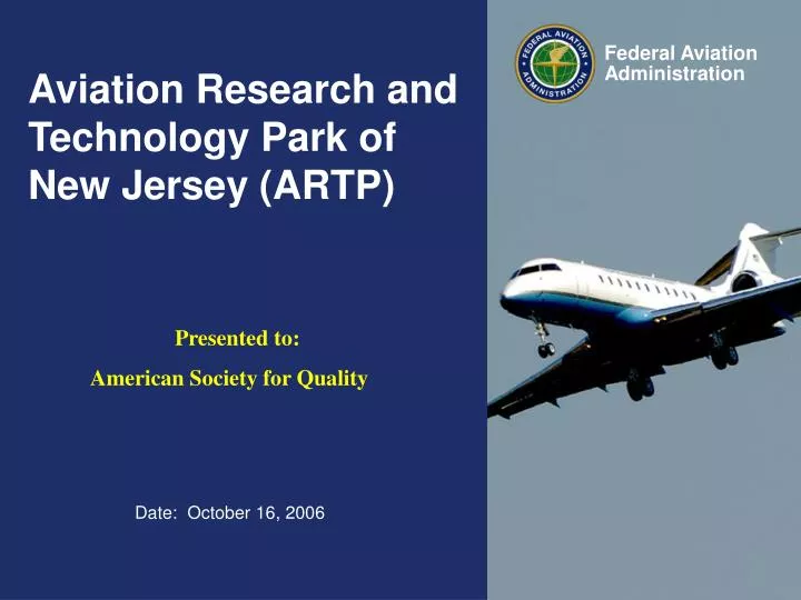 aviation research and technology park of new jersey artp