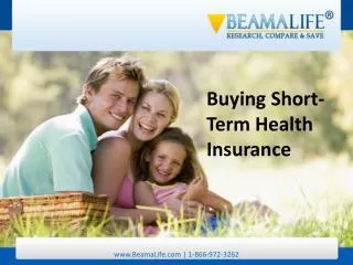 Buying Short-Term Health Insurance
