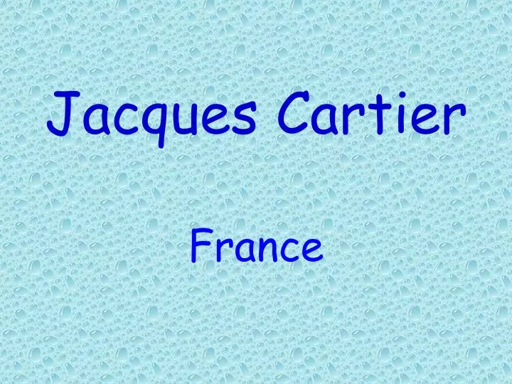 jacques cartier