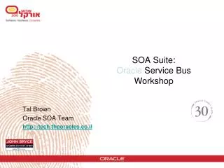 SOA Suite: Oracle Service Bus Workshop
