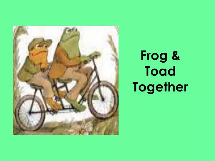 frog toad together