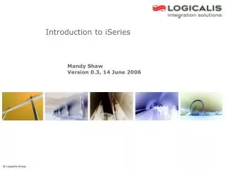 Introduction to iSeries