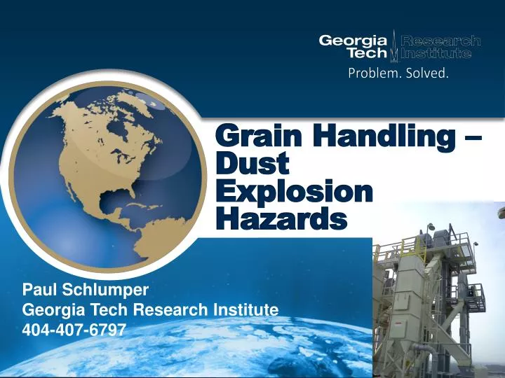grain handling dust explosion hazards