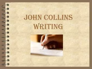 John Collins Writing