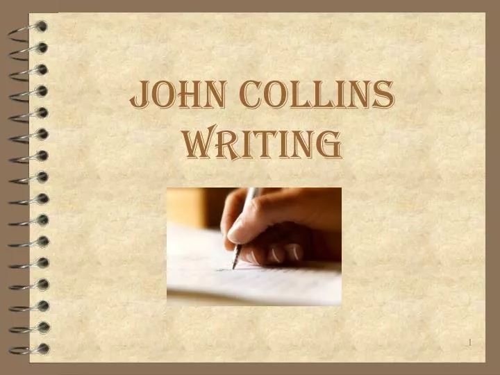 john collins writing