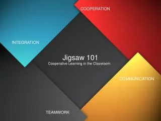 Jigsaw 101
