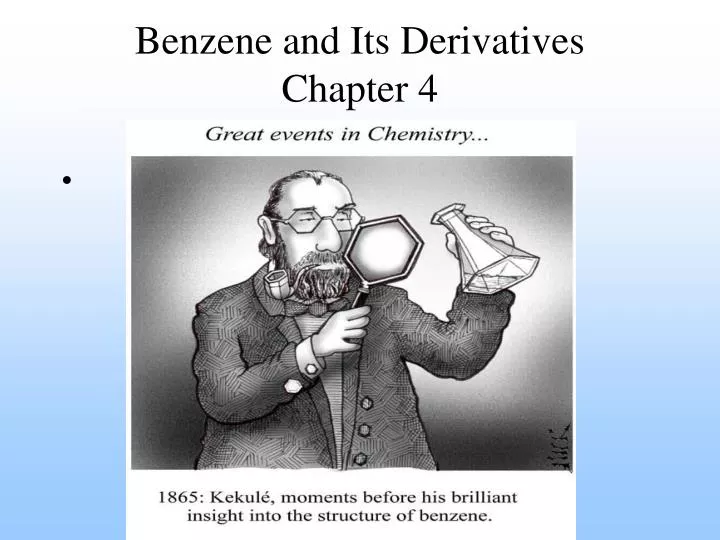 benzene and its derivatives chapter 4