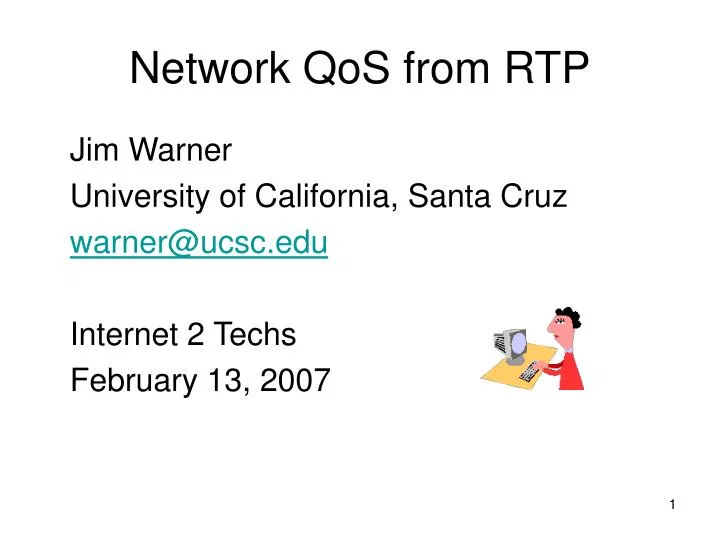 network qos from rtp
