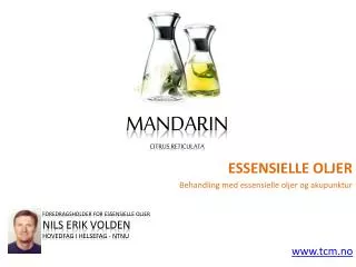 Essensielle oljer - Mandarin