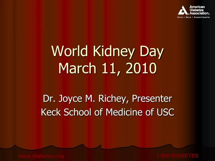 world kidney day march 11 2010