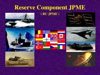 Reserve Component JPME ( RC JPME )