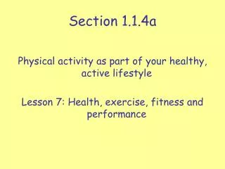 Section 1.1.4a
