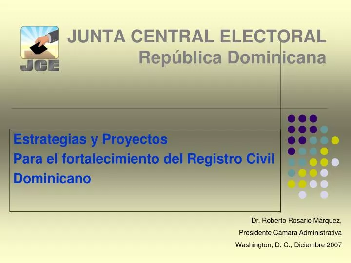 junta central electoral rep blica dominicana
