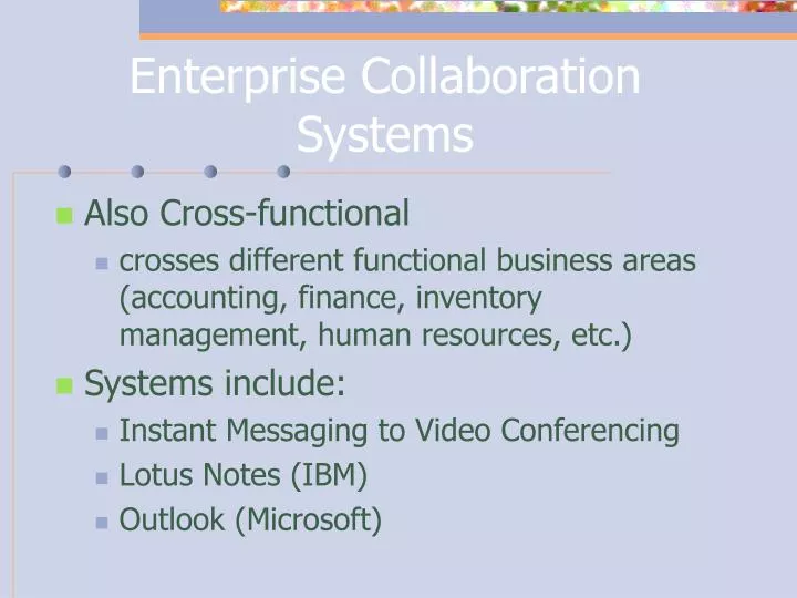 enterprise collaboration systems