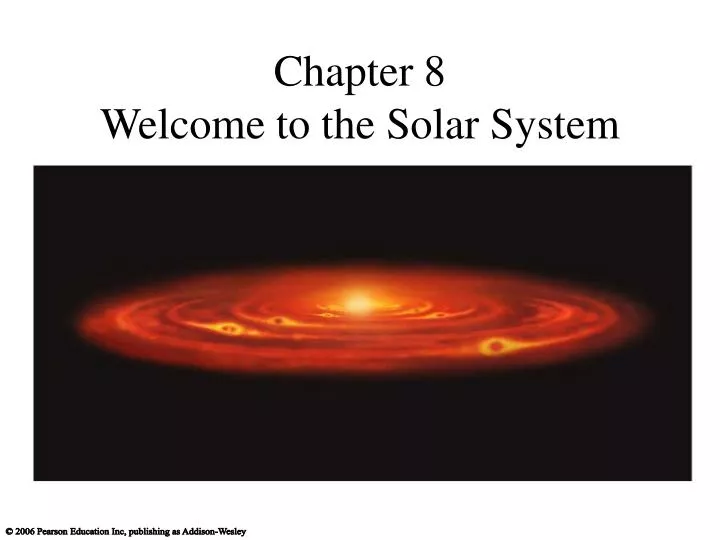 chapter 8 welcome to the solar system