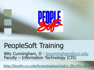 PeopleSoft Training