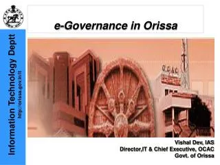 e-Governance in Orissa