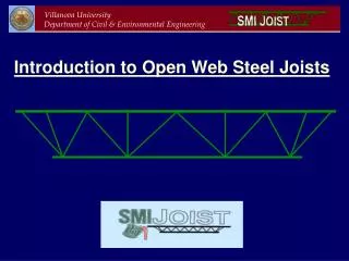 Introduction to Open Web Steel Joists