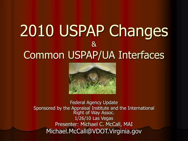 2010 uspap changes common uspap ua interfaces