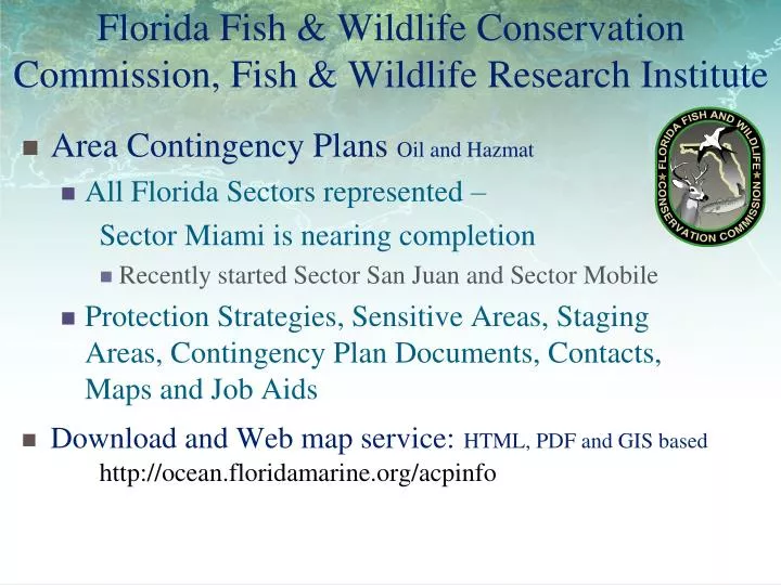 florida fish wildlife conservation commission fish wildlife research institute